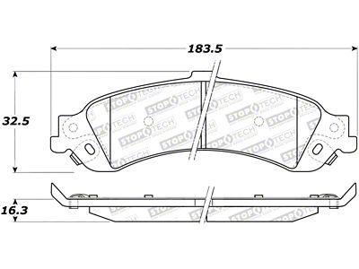 StopTech Street Brake Pads - 308.08340