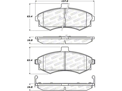 StopTech Street Brake Pads - 308.09410