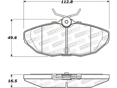 StopTech Street Brake Pads - 308.09440