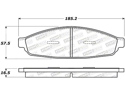 StopTech Street Brake Pads - 308.09530