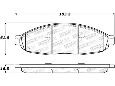 StopTech Street Brake Pads - 308.09970
