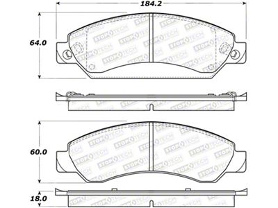 StopTech Street Brake Pads - 308.10920