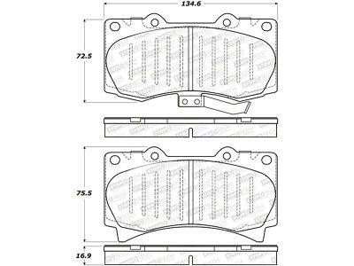 StopTech Street Brake Pads - 308.11190