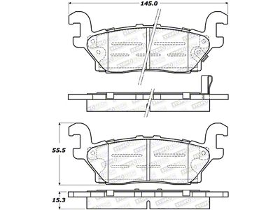 StopTech Street Brake Pads - 308.11200