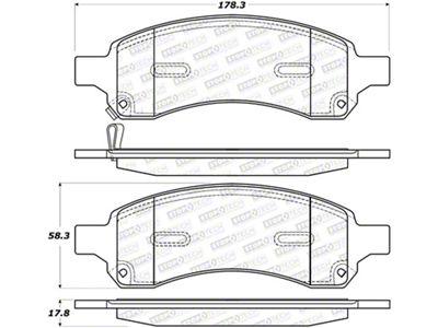 StopTech Street Brake Pads - 308.11690