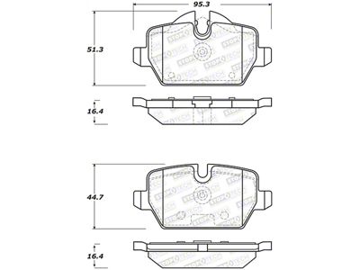 StopTech Street Brake Pads - 308.12260