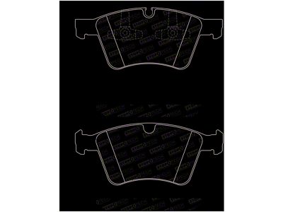 StopTech Street Brake Pads - 308.12720