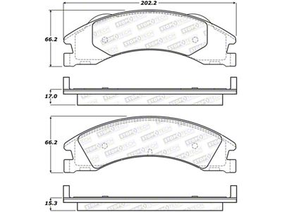 StopTech Street Brake Pads - 308.13290
