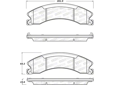 StopTech Street Brake Pads - Front - 308.15650