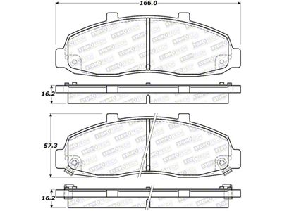 StopTech Street Select Brake Pads - 305.06790