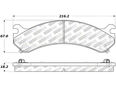 StopTech Street Select Brake Pads - Front/Rear - 305.07840