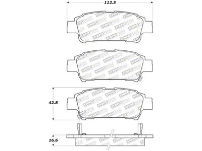 StopTech Street Select Brake Pads - Front/Rear - 305.09950