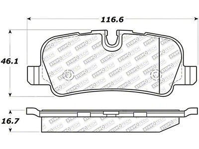 StopTech Street Select Brake Pads - Front/Rear - 305.10990