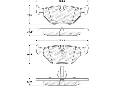 StopTech Street Touring 01-02 BMW Z3 / 03-09 Z4 / - 308.06920