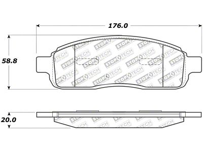 StopTech Street Touring 04-08 Ford F-150 / Lincoln Mark LT - 308.10110