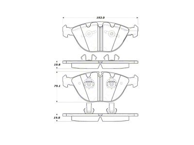 StopTech Street Touring 06-09 BMW M5 E60 / 07-09 M6 - 308.11510