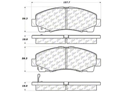 StopTech Street Touring 06-13 Honda Ridgeline / Acura TL Front - 308.11020