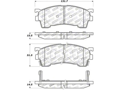StopTech Street Touring 93-97 Ford Probe / 93-97 Mazda MX-6 - 308.06370