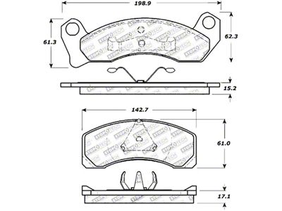StopTech Street Touring Brake Pads - 308.04310