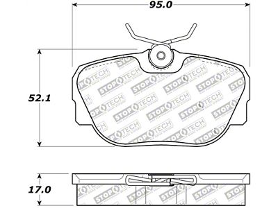 StopTech Street Touring Brake Pads - 308.04930