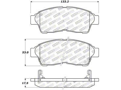 StopTech Street Touring Brake Pads - 308.05620