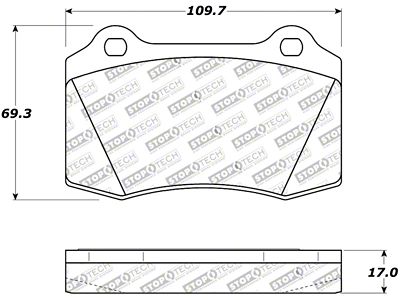 StopTech Street Touring Brake Pads - 308.05920