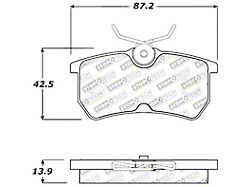 StopTech Street Touring Brake Pads - 308.08860