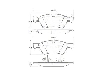 StopTech Street Touring Brake Pads - 308.11230
