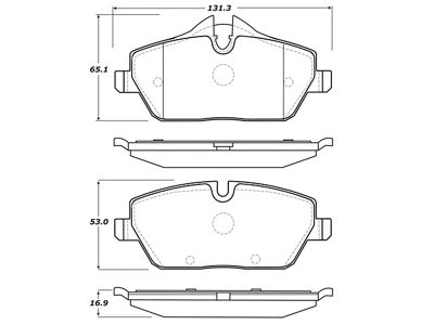 StopTech Street Touring Brake Pads - 308.13080