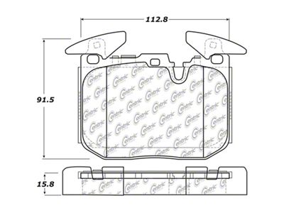 StopTech Street Touring Brake Pads - 308.16090
