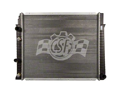 CSF 92-94 Volvo 940 2.3L OEM Plastic Radiator - 2824
