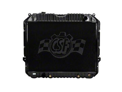 CSF 92-96 Ford E-350 Econoline 7.5L OEM Plastic Radiator - 2277