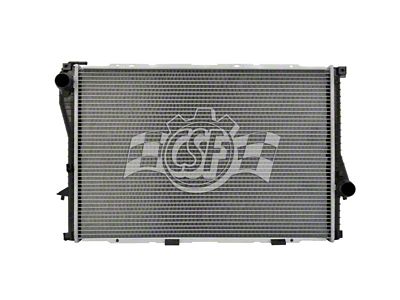CSF 01-03 BMW 525i 2.5L OEM Plastic Radiator - 2919