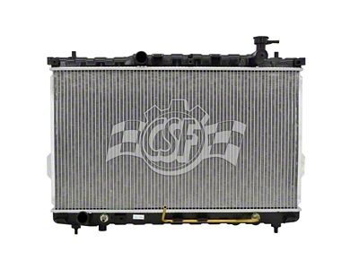 CSF 01-06 Hyundai Santa Fe 2.4L OEM Plastic Radiator - 2924