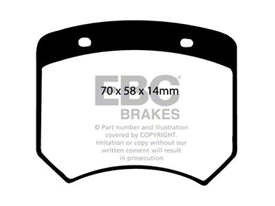 EBC Brakes Ultimax2 Brake Pad Sets Rears Only - UD2102