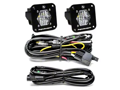 Baja Designs S1 Flush Mount Reverse Light Kit; Wide Cornering Beam (Universal; Some Adaptation May Be Required)