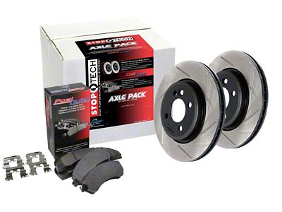 StopTech Street Axle Pack; Slotted; 4 Wheel - 934.34116