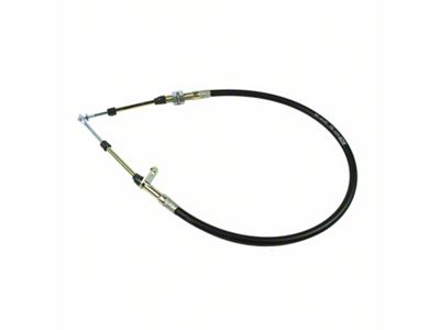 B&M Super Duty Race Shifter Cable; 3 ft.; Eyelet/Threaded; Black; - 81831