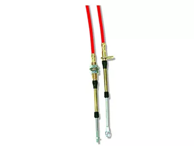 B&M Super Duty Race Shifter Cable; 4 ft.; Eyelet/Threaded; - 80832