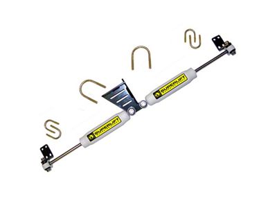 SuperLift 07-18 Jeep Wrangler JK High Clearance Dual Steering Stabilizer - 92095