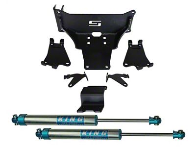 SuperLift 2023 F-250/350 Dual Steering Stabilizer Kit w/KING Stabilizer - 92750