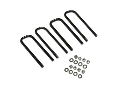 SuperLift U-Bolt 4 Pack 9/16x3x105 Large Radius w/ Hardware - 11904