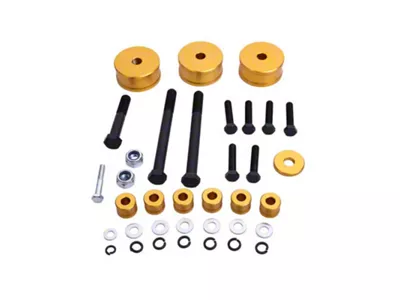 SuperPro Suspension 2008 Lexus LX570 Base Differential Drop Kit - Front - TRCLC200DD