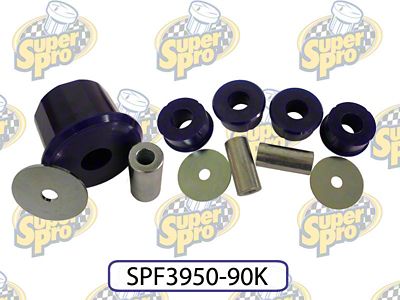 SuperPro Suspension 2011 BMW 128i Base Rear Differential Mount Bushing Set - SPF3950-90K