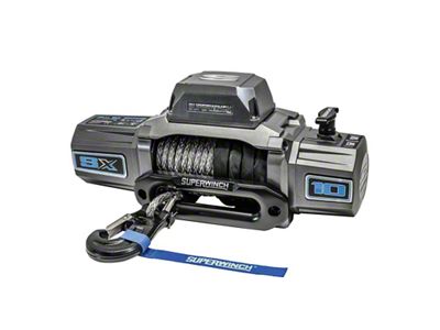 Superwinch 10000 LBS 12V DC 3/8in x 80ft Synthetic Rope - 1710201