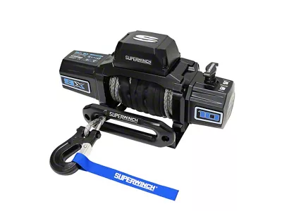 Superwinch 10000 LBS 12V DC 3/8in x 80ft Synthetic Rope - 1710204