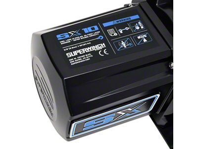 Superwinch 10000 LBS 12V DC 3/8in x 80ft Synthetic Rope