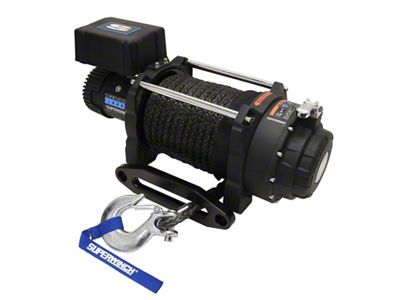 Superwinch 18,000 lb. 24-Volt Tiger Shark 18000 Winch with Synthetic Rope (Universal; Some Adaptation May Be Required)