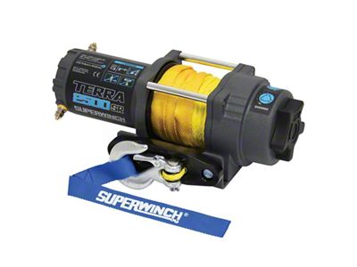Superwinch 2500 LBS 12V DC 3/16in x 40ft Synthetic Rope - 1125270
