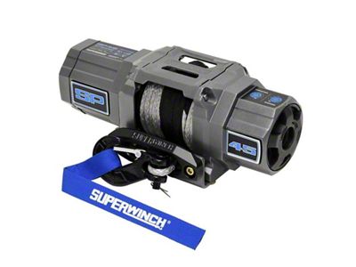 Superwinch 4500 LBS 12V DC 1/4in x 40ft Synthetic Rope - 1145250